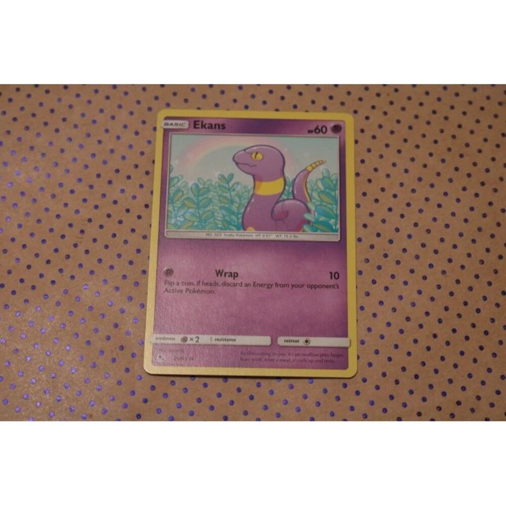 Ekans 25/68 Pokemon Card (2019)